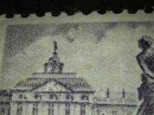 1948, Francouzská okupační zóna (Bádensko), 29aVIII, Výplatní známka: Osobnosti a obrázky z Bádenska (III): Zámek Rastatt ∗