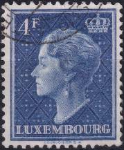 1948, Lucembursko, 0457, Výplatní známka: Velkovévodkyně Šarlota   ⊙ 