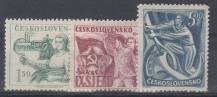 1949, ČSR II, 0511/0513, IX.sjezd KSČ, **
