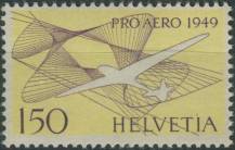 1949, Švýcarsko, 0518, Letecká známka: "Pro Aero 1949" ∗∗