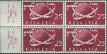 1949, Švýcarsko, 0523, 75 let Světové poštovní unie (UPU): Zeměkoule se stuhou ∗∗ ⊞ o L