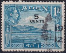 1951, Aden, 37, Výplatní známka ⊙