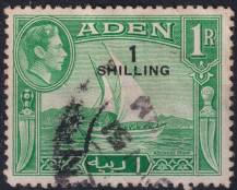 1951, Aden, 44, Výplatní známka ⊙