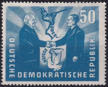 1951, NDR, 0285, Německo-polské přátelství  ✶✶