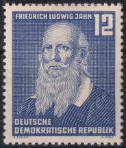 1952, NDR, 0317YII, 100. výročí úmrtí Friedricha Ludwiga Jahna  ✶