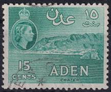 1953, Aden, 51, Výplatní: královna Alžběta II. ⊙