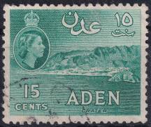 1953, Aden, 51, Výplatní: královna Alžběta II. ⊙
