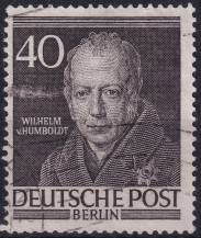 1953, Berlín, 100, Osobnosti z historie Berlína (I):Vilhelm svobodný pán Humboldt  ⊙