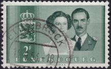 1953, Lucembursko, 0507, Svatba korunního prince Jana Lucemburského s princeznou Josefinou Šarlotou Belgickou  ⊙