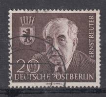 1954, Berlín, 115, Úmrtí Prof. Ernsta Reutera, ⊙