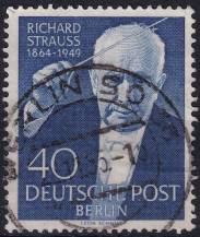 1954, Berlín, 124, 5. výročí úmrtí Richarda Strausse  ⊙