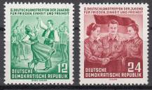 1954, NDR, 0428/0429, Celoněmecké setkání mládeže, Berlín, **