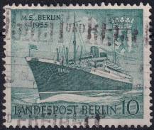 1955, Berlín, 126, Křest motorové lodi "Berlin"  ⊙