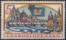 1962, ČSR II, 1268A, Světová výstava poštovních známek PRAGA 1962 ✶✶