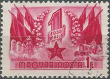 1955, Maďarsko, 1421, Svátek práce ⊙