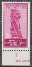 1955, NDR, 0463DV, 10. výročí osvobození od fašismu, **