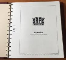 1956/1974, EUROPA CEPT, Albové listy SAFE v pérových deskách