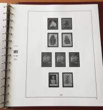 1956/1974, EUROPA CEPT, Albové listy SAFE v pérových deskách