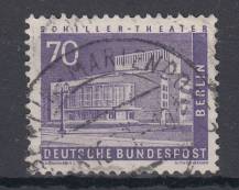 1956, Berlín, 152, Výplatní známky - Obrázky Berlína, ⊙
