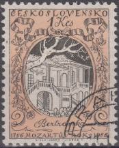 1956, ČSR II, 0890, Pražské jaro: Bertramka, ⊙