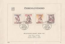 1956, ČSR II, NL0913/0916, Lidové kroje II., NL14