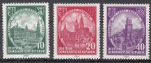 1956, NDR, 0524/0526, 750 let Drážďan, **
