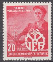 1956, NDR, 0527, 10 let VEB, **