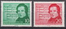 1956, NDR, 0528/0529, 100. výročí úmrtí Roberta Schumanna (I), **