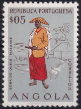 1957, Angola, 0401, Výplatní: Angolané - starosta z Quely ✶✶