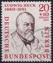 1957, Berlín, 168, Muži z historie Berlína (II): Prof. Ludwig Heck  ⊙