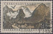 1957, ČSR II, 0958, Tatranský národní park, ⊙