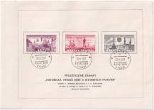 1957, ČSR II, NL02/1957, Historické výročí měst a stavebních památek