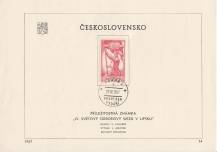 1957, ČSR II, NL0960, IV. světový odborový sjezd, NL14