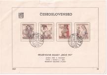 1957, ČSR II, NL18/1957, Lidové kroje (III.)