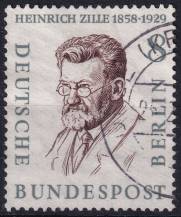1958, Berlín, 164, Muži z historie Berlína (II): Heinrich Zille  ⊙
