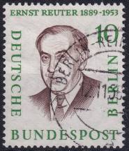 1958, Berlín, 165, Muži z historie Berlína (II): Prof. Dr. Ernst Reuter  ⊙