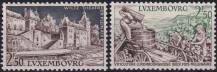 1958, Lucembursko, 0593/0594, Krajinky ✶✶