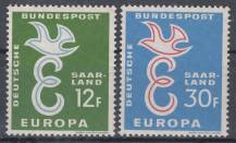 1958, Sársko, 439/440, EUROPA, **