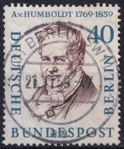 1959, Berlín, 171, Muži z historie Berlína (II): Alexander svobodný pán von Humboldt  ⊙