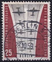 1959, Berlín, 188, 10. výročí ukončení blokády Berlína, Berlínský letecký most  ⊙