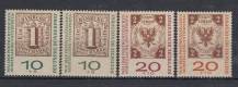 1959, Bundes, 0310/0311, Výstava INTERPOSTA, a+b, **