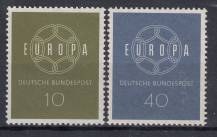 1959, Bundes, 0320/0321, EUROPA, **