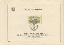 1959, ČSR II, NL09/1959, Oblastní výstava poštovních známek ZVOLEN 1959