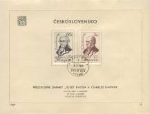 1959, ČSR II, NL17/1959, F. J. Haydn a Ch. Darwin