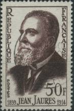 1959, Francie, 1261, 100. výročí narození Jeana Jaurése ⊙
