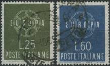 1959, Itálie, 1055/1056, EUROPA ⊙
