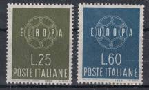 1959, Itálie, 1055/1056, EUROPA, **