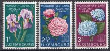 1959, Lucembursko, 0606/0608, Květinová slavnost v Bad Mondorfu (III) ✶✶