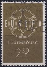 1959, Lucembursko, 0609, EUROPA ⊙