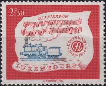 1959, Lucembursko, 0611, 100 let lucemburské železnice ✶✶